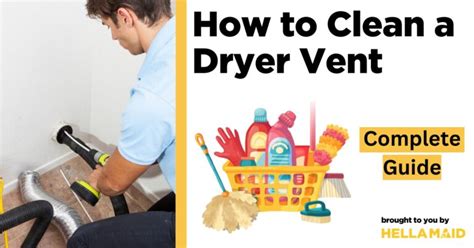 How to Clean a Dryer Vent | DIY Guide