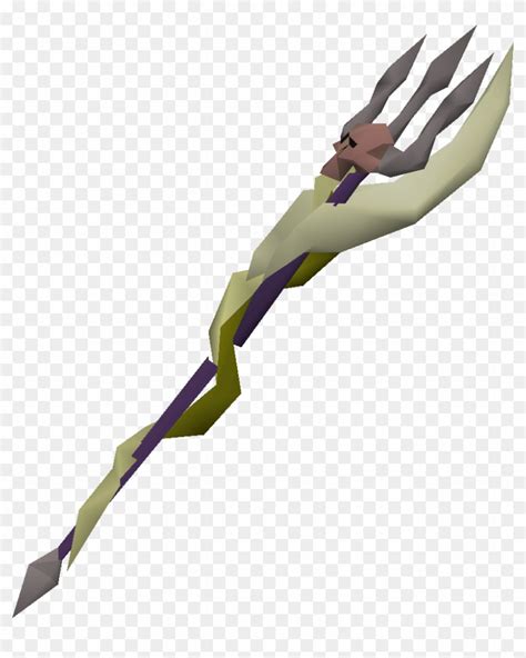 Trident Of The Swamp Osrs, HD Png Download - 820x970(#634397) - PngFind