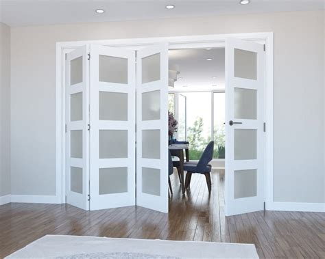 Interior Bifold Doors With Frosted Glass - Glass Door Ideas
