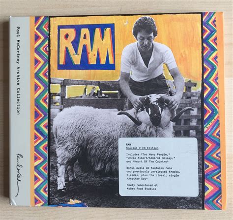 Sounds Good, Looks Good...: "Ram: Special Edition - Paul McCartney ...