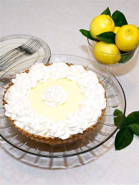 French Lemon Cream Tart | Recipe | Lemon cream, Chocolate ganache tart ...