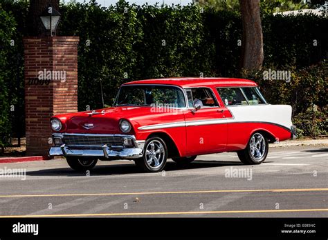 A 1956 Chevy Nomad station wagon Stock Photo: 69021608 - Alamy