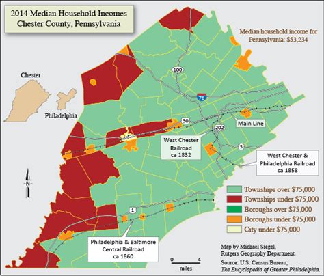 Chester County School District Map - Maping Resources