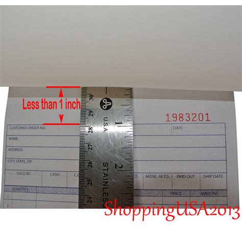 41 Pcs Invoice Books Sales Order Receipt Form List Carbonless 50 Sets 2 ...