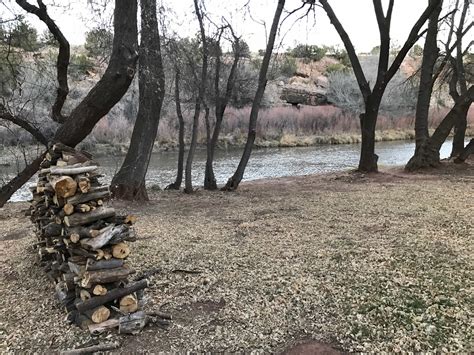 Camping by the River – Pecos River Cliff House