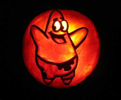 Patrick Star - Halloween 2008 | Halloween pumpkin designs, Creative ...