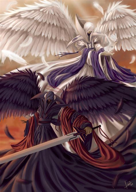 Angels of War and Peace by theanimeister on DeviantArt