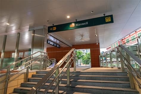 Maxwell MRT Station – Exit 1 | Land Transport Guru