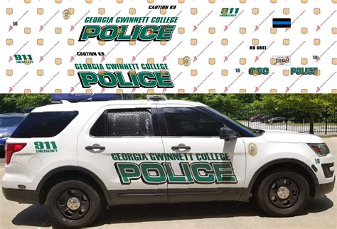 Georgia Gwinnett College Police Department — Cardinal Police Diecast