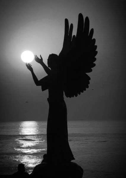 Image result for angel silhouette | Angel art, Angel statues, Pictures