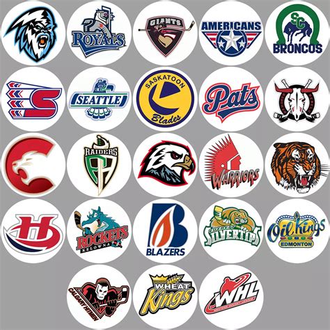 WHL Map Teams Logos Sport League Maps Leagues, 57% OFF