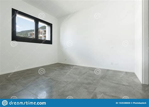 Interiors of Modern Apartment, Empty Room Stock Photo - Image of white ...