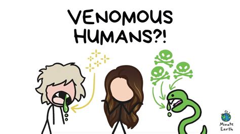 VENOMOUS HUMANS?! | SCIENCE MINUTE - YouTube