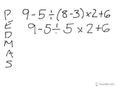 Solving Equations Using Pemdas