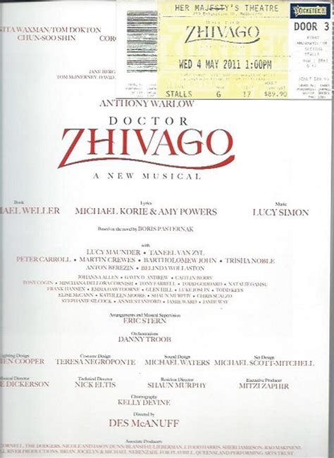 Doctor Zhivago - Musical