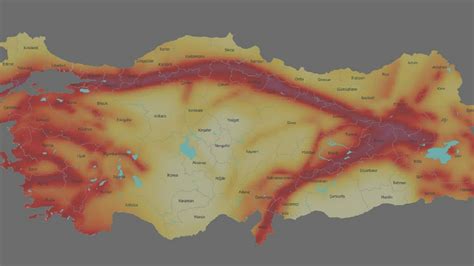 Türkiye deprem risk haritası: İşte en yüksek ve en düşük riskli iller