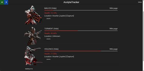 Acolytes about to get fun I hope! 2 on the same tile : r/Warframe