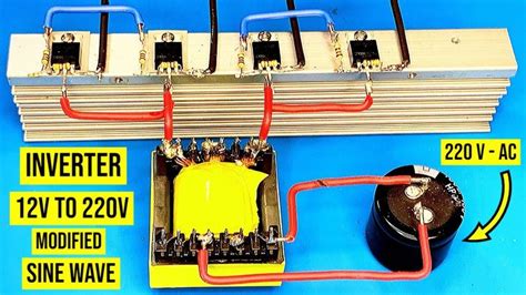 make inverter 12v to 220v 2500w how to make Simple Inverter at home | Bien dans sa peau ...