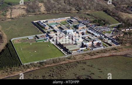 aerial view of HMP Hindley prison Stock Photo - Alamy