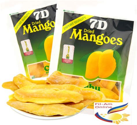 New Stock! 7D DRIED MANGOES Cebu Product Delicious Best Tasting 80g -USA Seller! | eBay