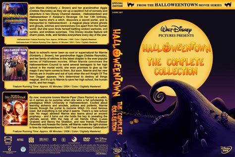 Halloweentown - The Complete Collection - Movie DVD Custom Covers - Halloweentown Quad :: DVD Covers