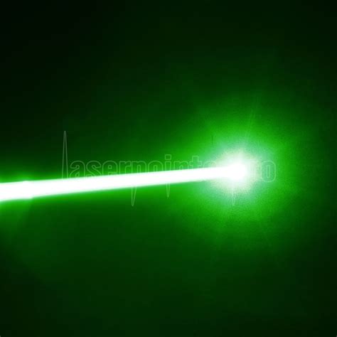 500mW 532nm Green Light Thick Beam Focusing Laser Pointer Pen Black ...