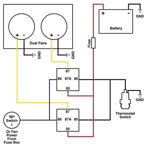 4 Wire Radiator Fan Wiring Diagram