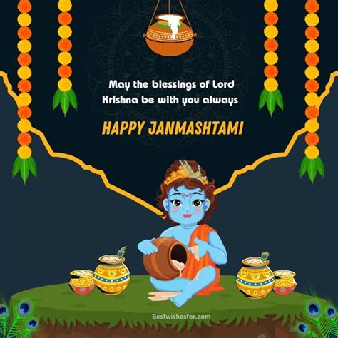 Happy Janmashtami 2023 Wishes In English | Best Wishes