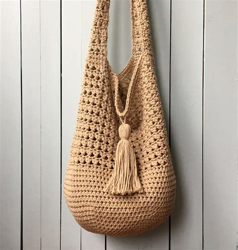 Crochet Tote Bag PATTERN Bucket Bag Crochet Pattern Boho - Etsy