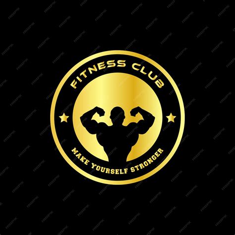 Premium Vector | Fitness club logo vector template