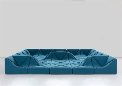 Reclining today on Pierre Paulin’s iconic Dune Sofa. The Ensemble Dune ...