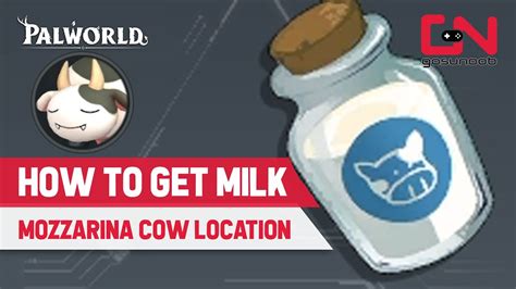 Where to Get Milk in Palworld - Mozzarina Cow Pal Location - YouTube