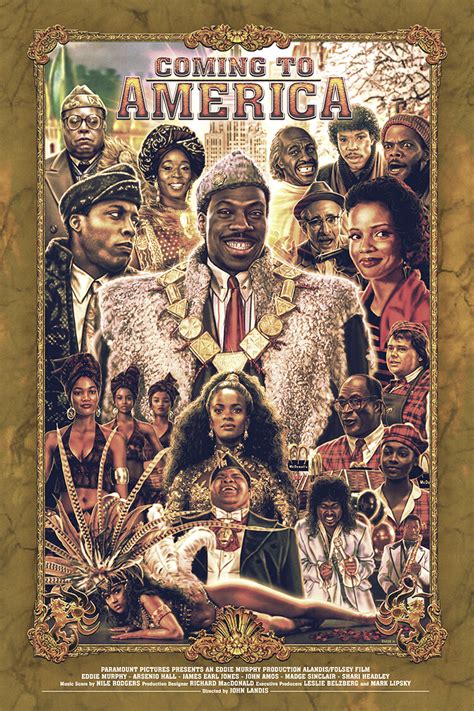 Coming to America (1988) [750 x 1125] : r/MoviePosterPorn