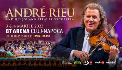 Koncert ANDRÉ RIEU w Cluj, 3 i 4 marca 2023