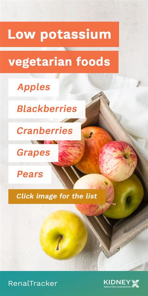 This list of fruits and vegetables will help lower down your potassium levels. Click image ...