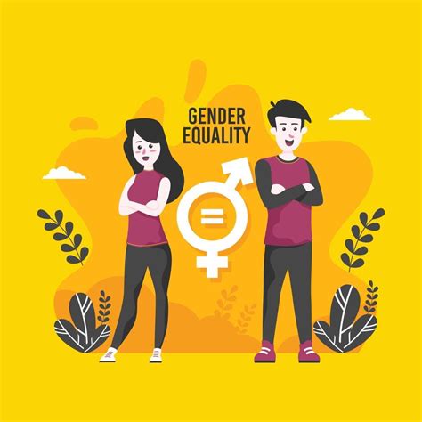 Gender Equality Campaign Concept 2072491 Vector Art at Vecteezy