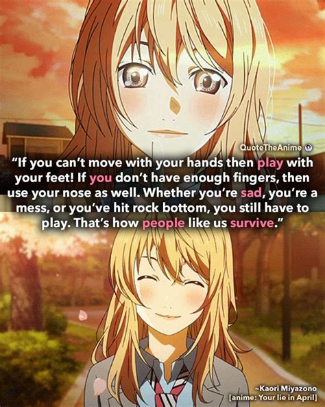 Your Lie In April Quotes Wallpaper - Anime wallpaper