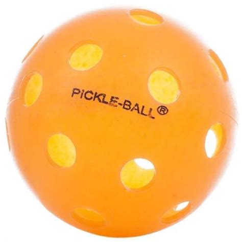 Dura Fast Indoor Pickleball - 4 Pack (Orange) – Ultra Pickleball