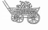 Wagen Paard Kleurplaten Pferd Stagecoach Malvorlage Ausmalbilder  sketch template
