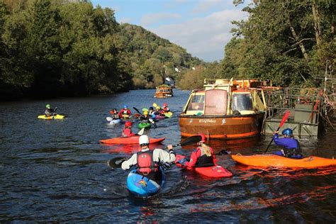 Canoeing, River Wye, Symonds Yat - Beautiful England Photos