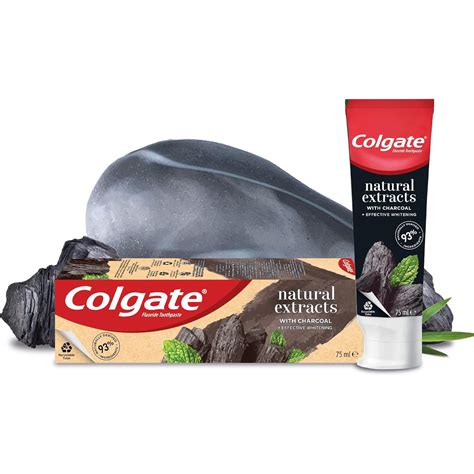 Colgate Toothpaste Natural Extract with Charcoal 75ml – Medicina Online ...