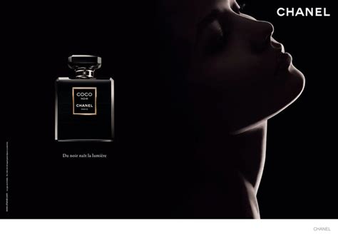 Karlie Kloss for Coco Noir Chanel Fragrance Ad Campaign