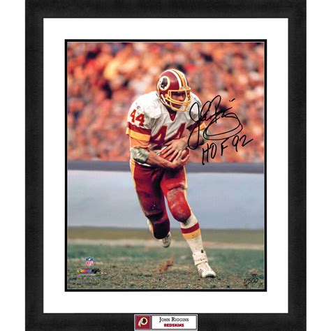 John Riggins - Autographed Limited Edition Framed Photo