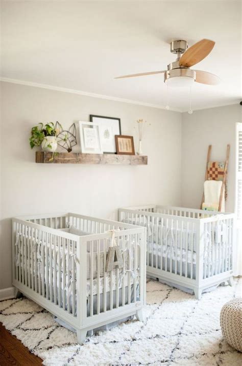 46 Unique Nursery Room Ideas For Baby Twins | Twin baby rooms, Nursery baby room, Nursery twins