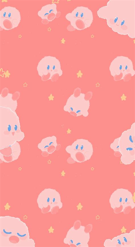 Homemade Kirby phone wallpaper that is free to use! Safari Wallpaper ...