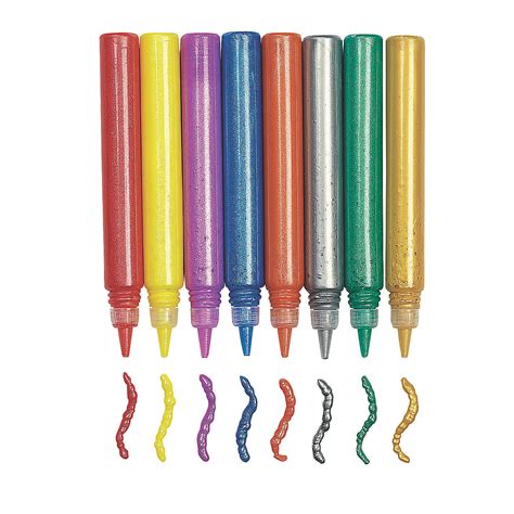 Shimmering Fabric Paint Pens - Basic Supplies - 24 Pieces - Walmart.com