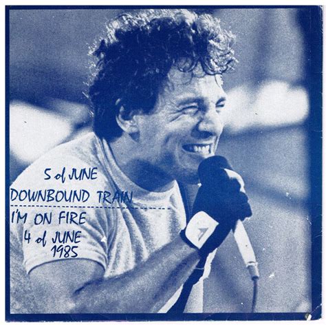 Bruce Springsteen - Downbound Train / I'm On Fire (1985, Vinyl) | Discogs