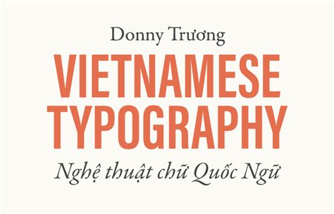 Vietnamese Calligraphy Fonts