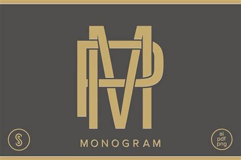 MP Monogram PM Monogram Templates Our MP Monogram focuses on clean lines and curves to create a ...