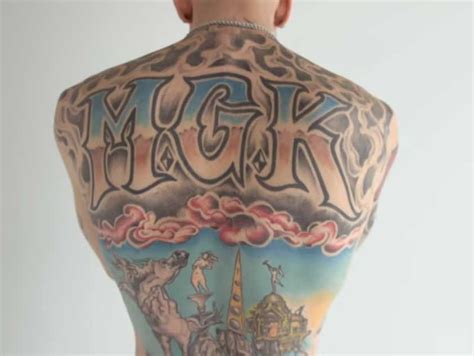 Meanings and Stories behind Machine Gun Kelly’s Tattoos - Tattoo Me Now